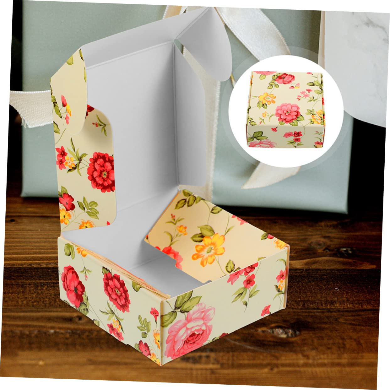 Healeved 90stücke Leere Papier Box Seife Verpackung Fall Kleine Box Seife Verpackung Fällen Für Süßigkeiten Kunsthandwerk Seifen Kerzen Für Geburtstage Hochzeiten Partys Feiertage