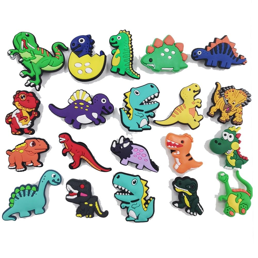 STAR WORKDifferent Shaped PVC Shoe Charms for Clog Decoration + Shoelace Adapters,Charms for Halloween, Easter, Christmas, Birthday,Party Gifts...