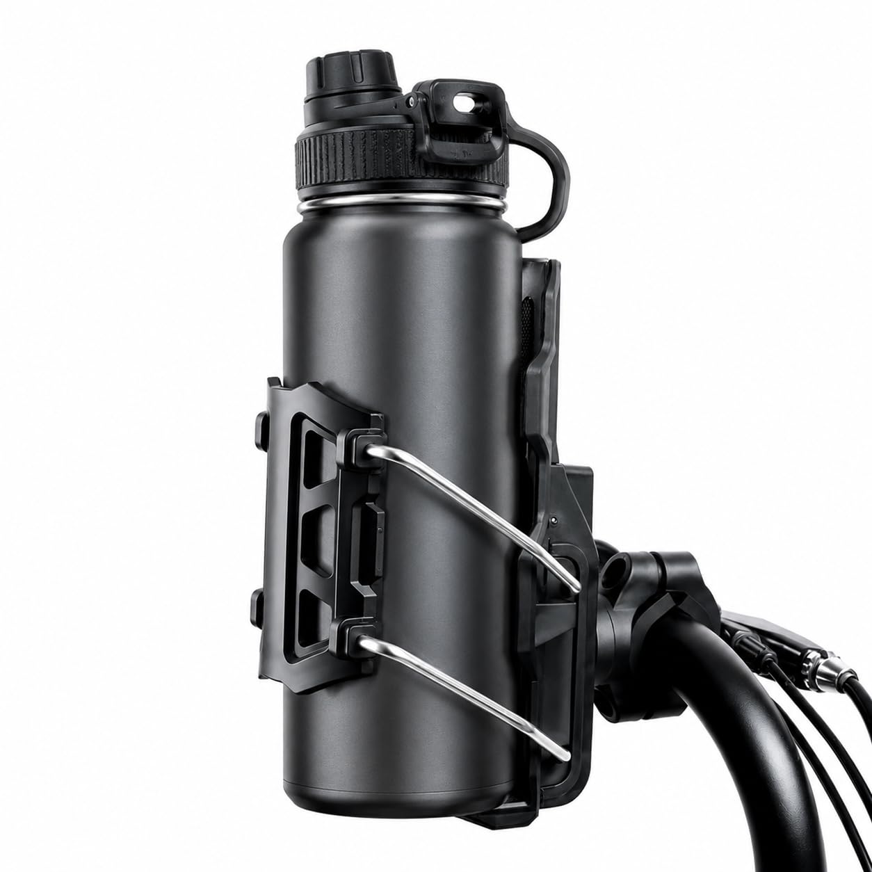 SIAGO Bike Cup Holder for Handlebar – Adjustable Bicycle Water Bottle Holder | Universal Drink Holder for Bike SIA471-image-42