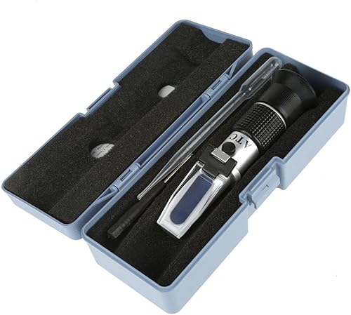 Miniatura 6 de Kit profesional de refractómetro Brix de miel, 58-90%, medidor de probador de azúcar de miel preciso