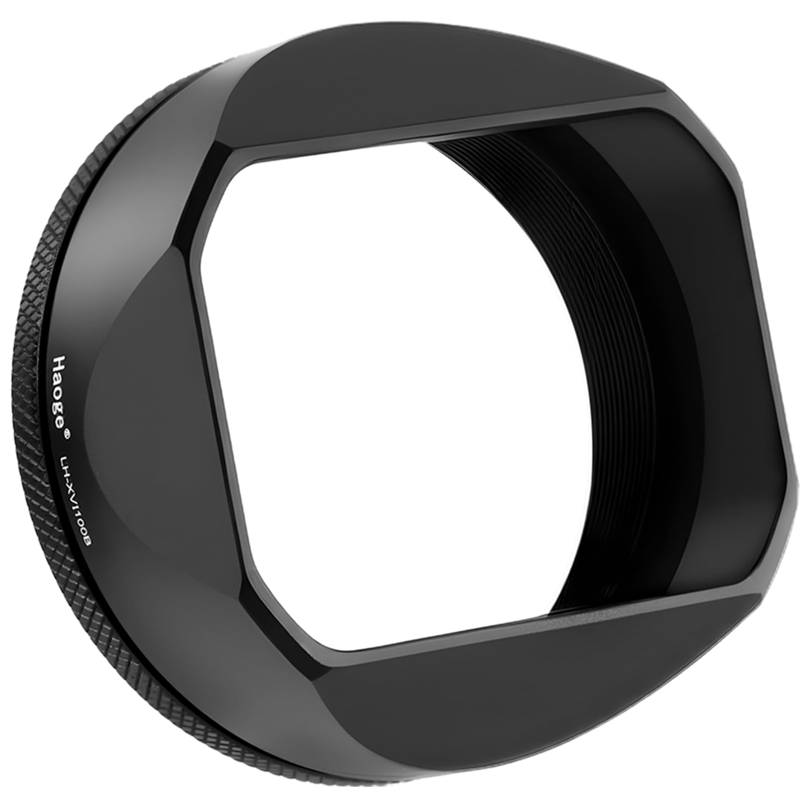 Haoge Square Metal Lens Hood with 49mm UV Filter Adapter Ring for Fujifilm X100VI Fuji X100V X100F X100T X100S X70 Camera Black LH-XVI100B-image-41