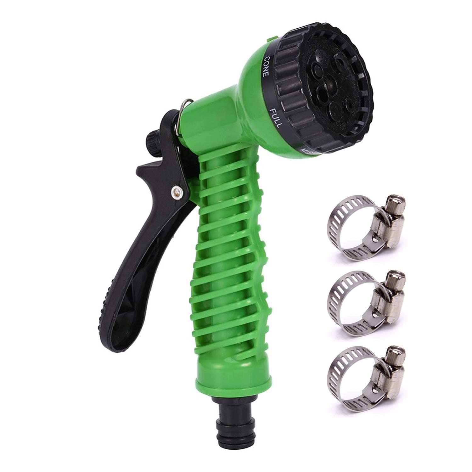 RENESMEE High Branded Garden Hose 7 Pattern High Pressure Garden Hose Nozzle Water Spray Gun With Leak Proof 3 Pcs Metal Grip Lock Gardening Washing Gun for 7 Function (B09LMHL3T6) Amazon Price History, Amazon Price Tracker
