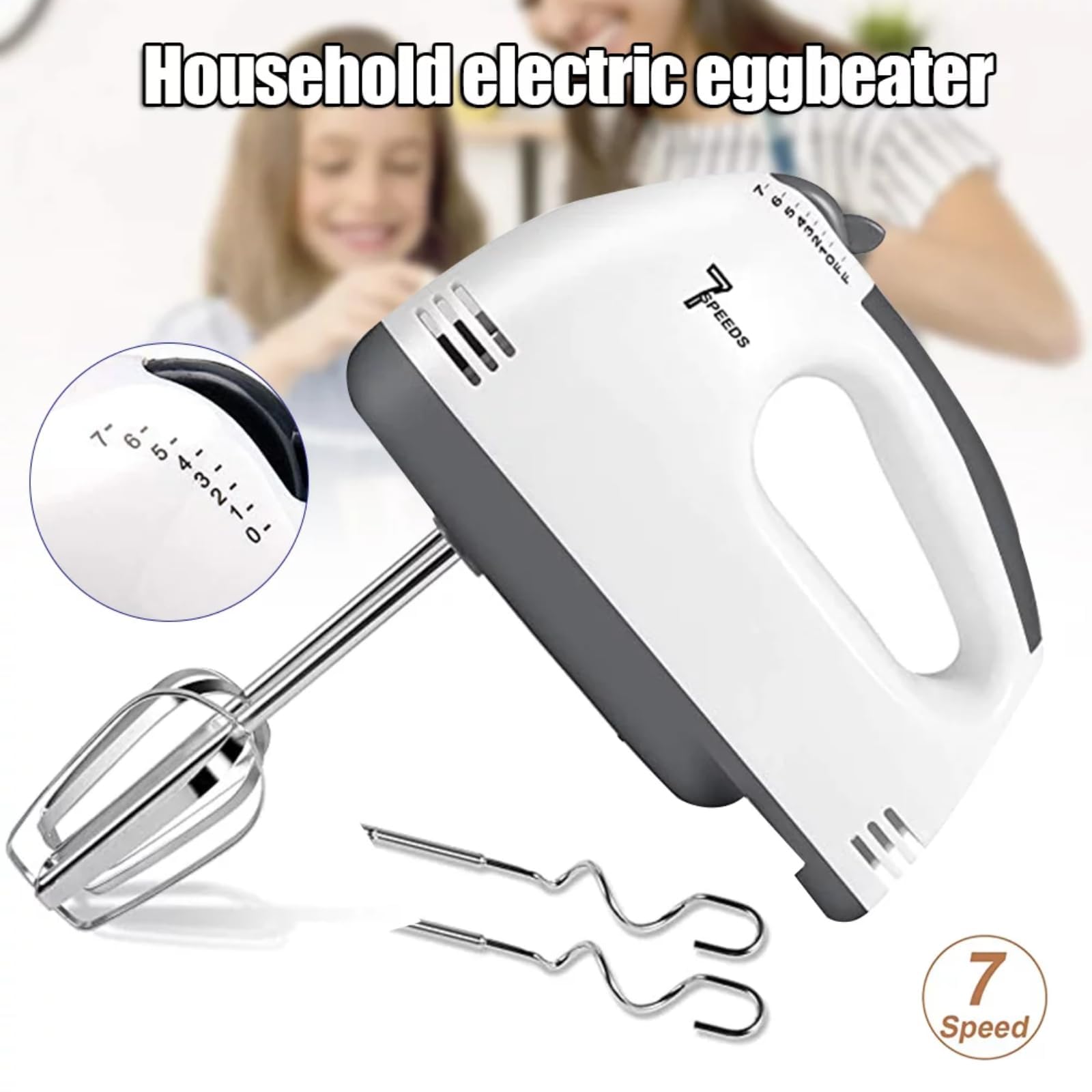 Handmixer – Kabellos, Leicht, Leise & Praktisch Für Eier, Milchpulver, Soßen – ABS-Gehäuse, 26 Cm, 70 G, Batteriebetrieben (2x AA) Tragbarer Mini Mixer