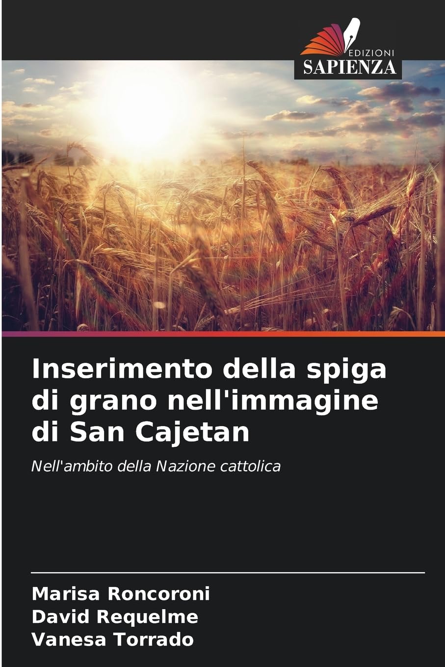 Inserimento della spiga di grano nell'immagine di