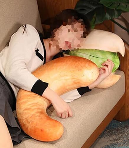 Miniatura 3 de Simulation Nuts - Almohada de felpa suave y creativa para dormir (anacardos (19.7 x 7.1 in)