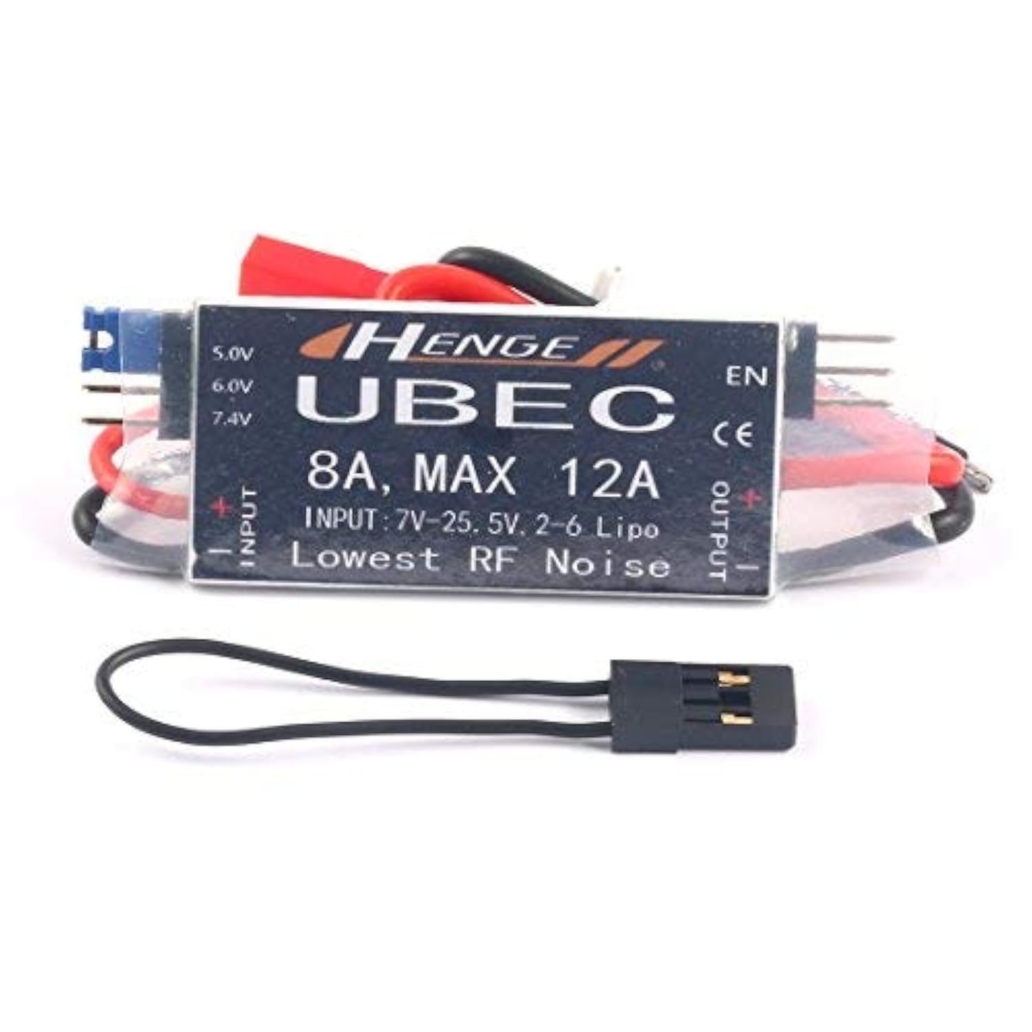 8A Uscita UBEC 5 V / 6 V 8 A Max 12A Inport 7V-25.5V 2-6S Lipo / 6-16 Celle modalità Interruttore di Ingresso Ni-MH BEC per RC Helicopter