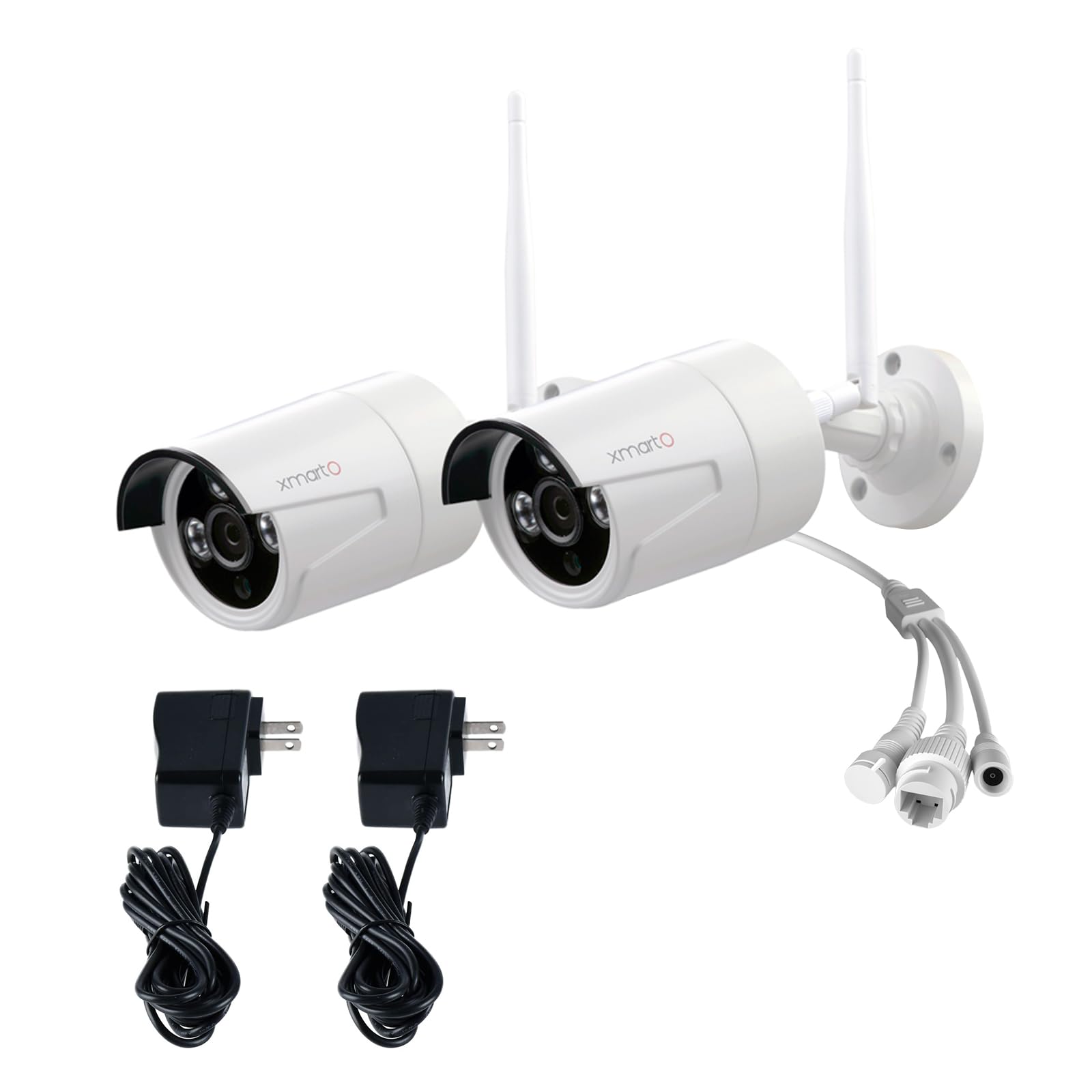 xmartO WB2024-W 2K 3MP Super HD WiFi Home Security Camera with Built-in Microphone (add-on Camera with 3.6mm Lens，Pack of 2, Requires 5MP NVR to Work)-image-14