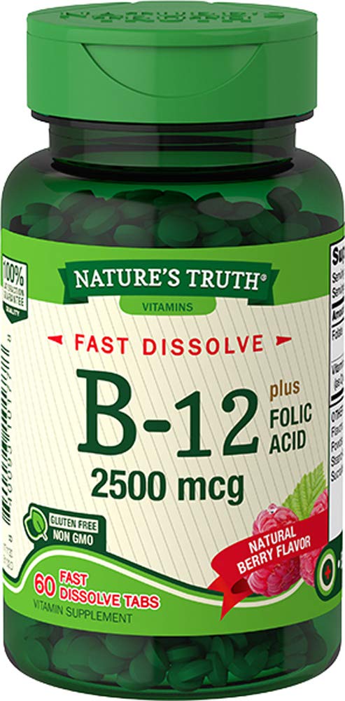 Nature's TruthVitamin B12 2500mcg Tab, 60 CouNature's Truth