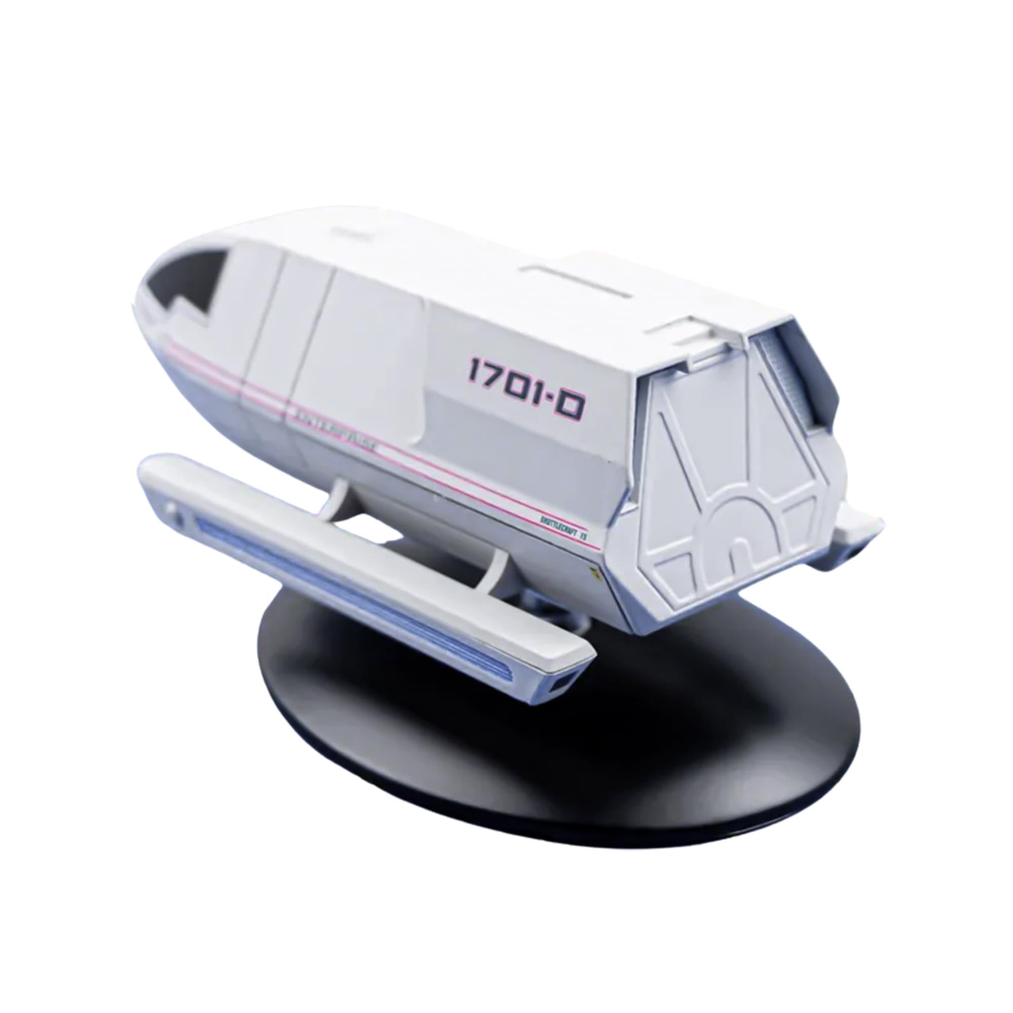 Eaglemoss Sguttel Model Set 2 Type 6 Shuttle, Captains Yacht Calypso