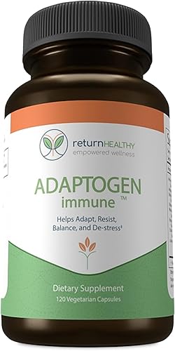Return Healthy Adaptógeno Natural Inmune y Apoyo al Estrés - 120 Cápsulas
