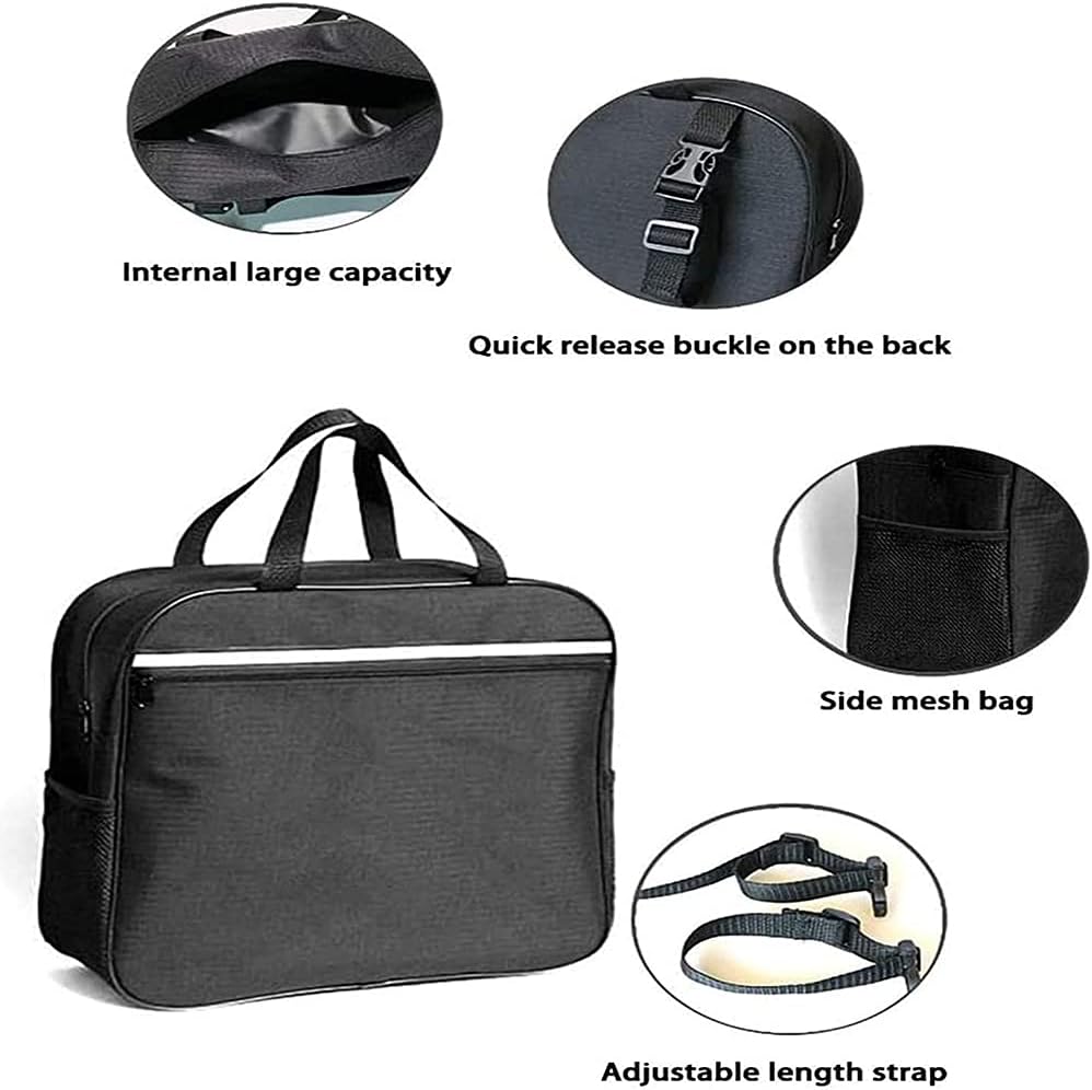 XXGJK Wheelchair Bag Wheelchair Backpack Bag Wheelchair Accessories Storage Bag Travel Messenger Backpack for Men, Women, Handicap, Elderly : Health & Household