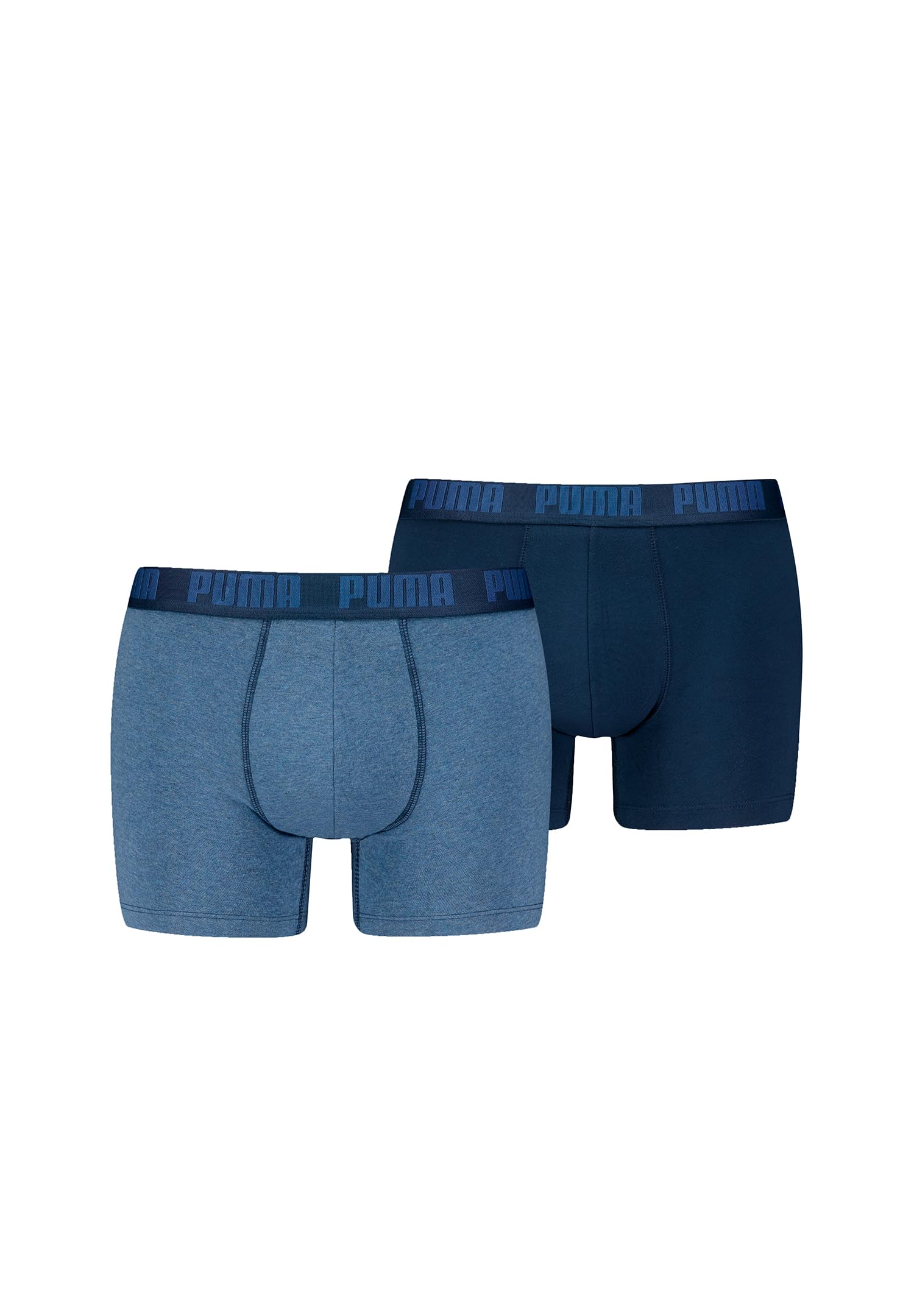Puma Boxer Trunk Boxershorts Herren Everyday Unterhose Pant Unterwäsche 2er Pack, Farbe:007 - Denim, Bekleidungsgröße:L, 007 - Denim, L