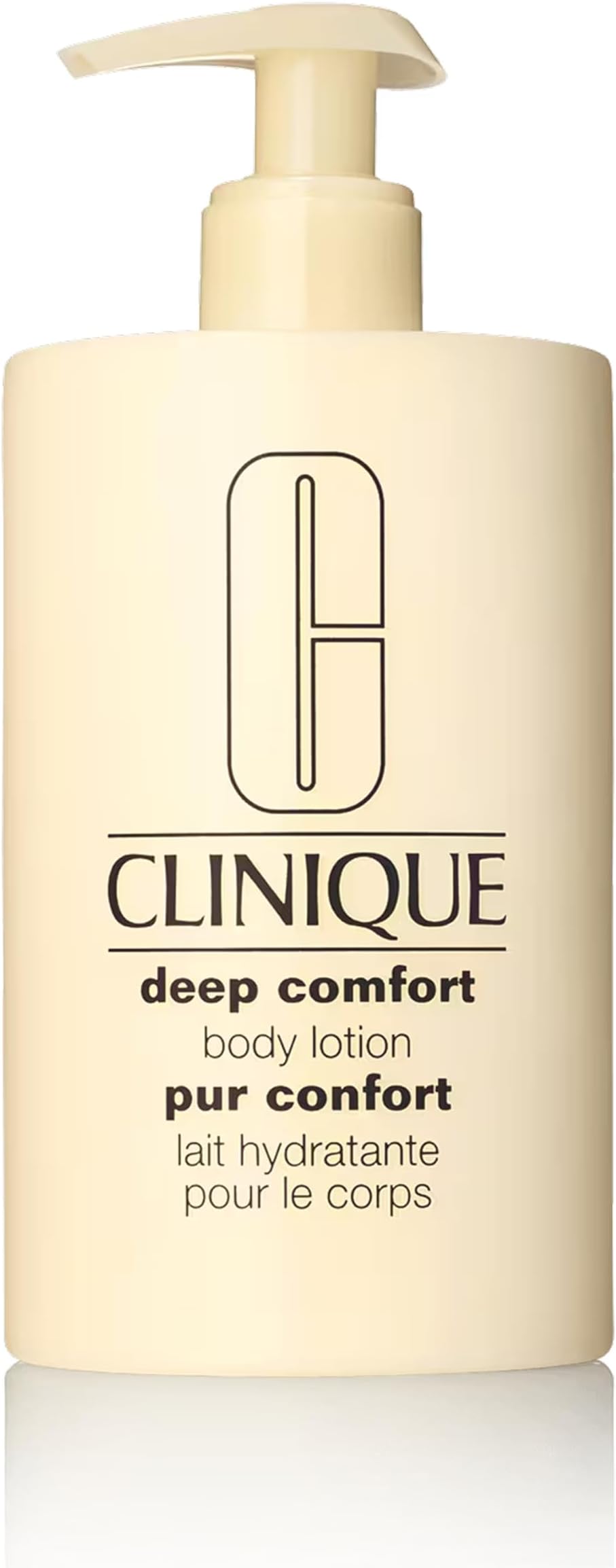 Clinique Deep Comfort Body Lotion With Pump, Lightweight Moisturiser Relieves Dry, Flaky Skin With Panthenol