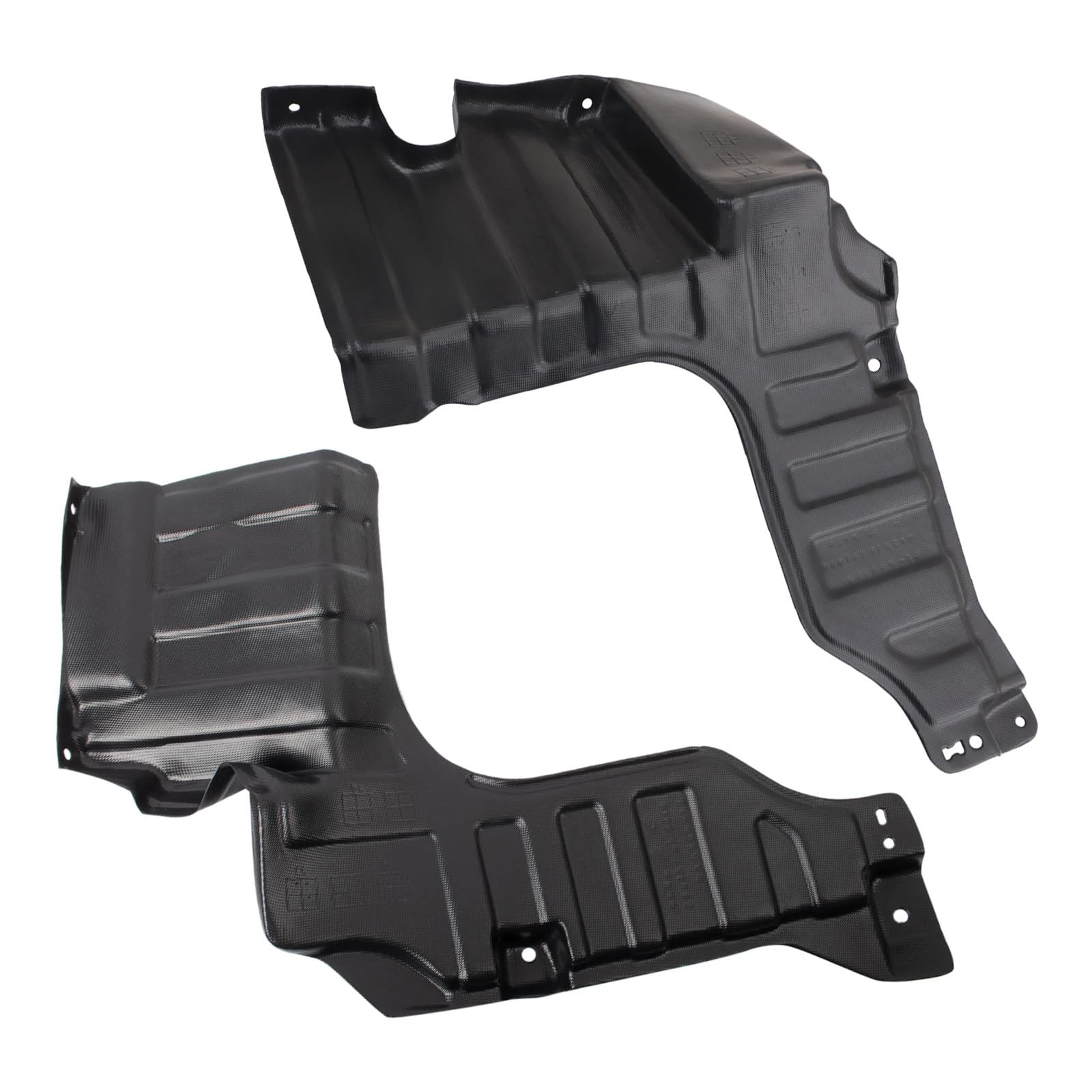 TRQ Engine Splash Shield Driver &amp; Passenger Side Compatible with 2011-2013 Hyundai Elantra HY1228169 HY1228170
