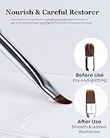 Vista 5 de Modelones Limpiador y restaurador de pinceles de uñas para esmalte de uñas, gel de extensión, gel constructor sólido, polvo de inmersión, acrílico