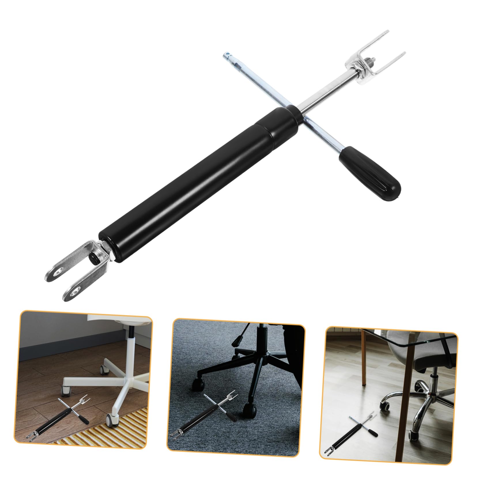 Accessoire de salon hydraulique Anneome avec tige de montage en fer pour fauteuil