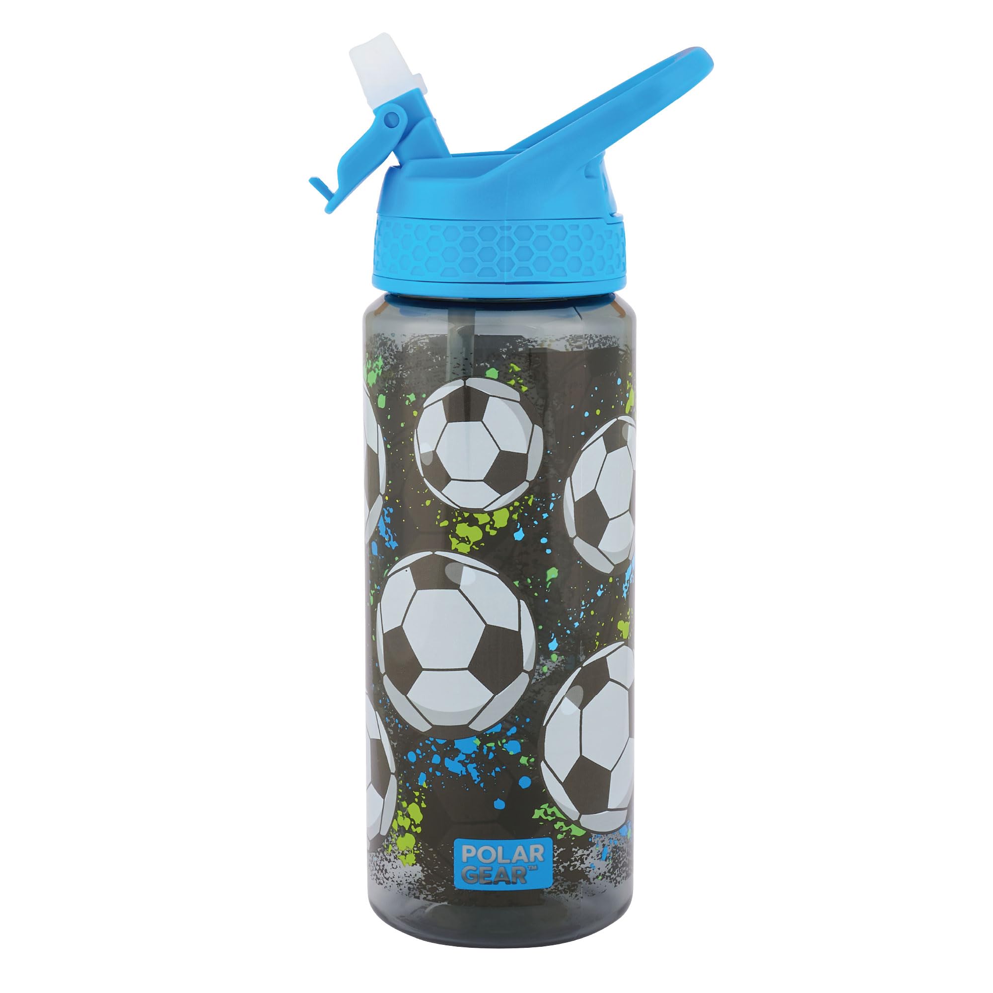 Polar Gear Aqua Sip Kids Water Bottle, 680ml, PCTG, with Straw and Carry Handle (Unicorn)
