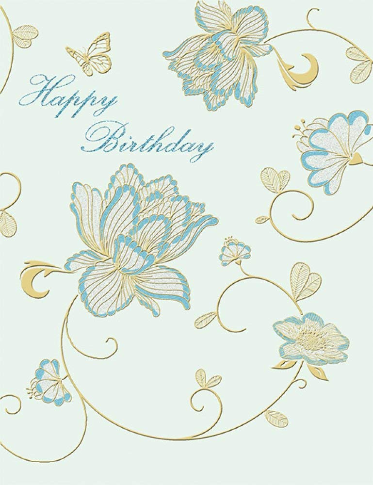Piccadilly Greetings Contemporary Birthday Card Birthday - 8 x 6 inches