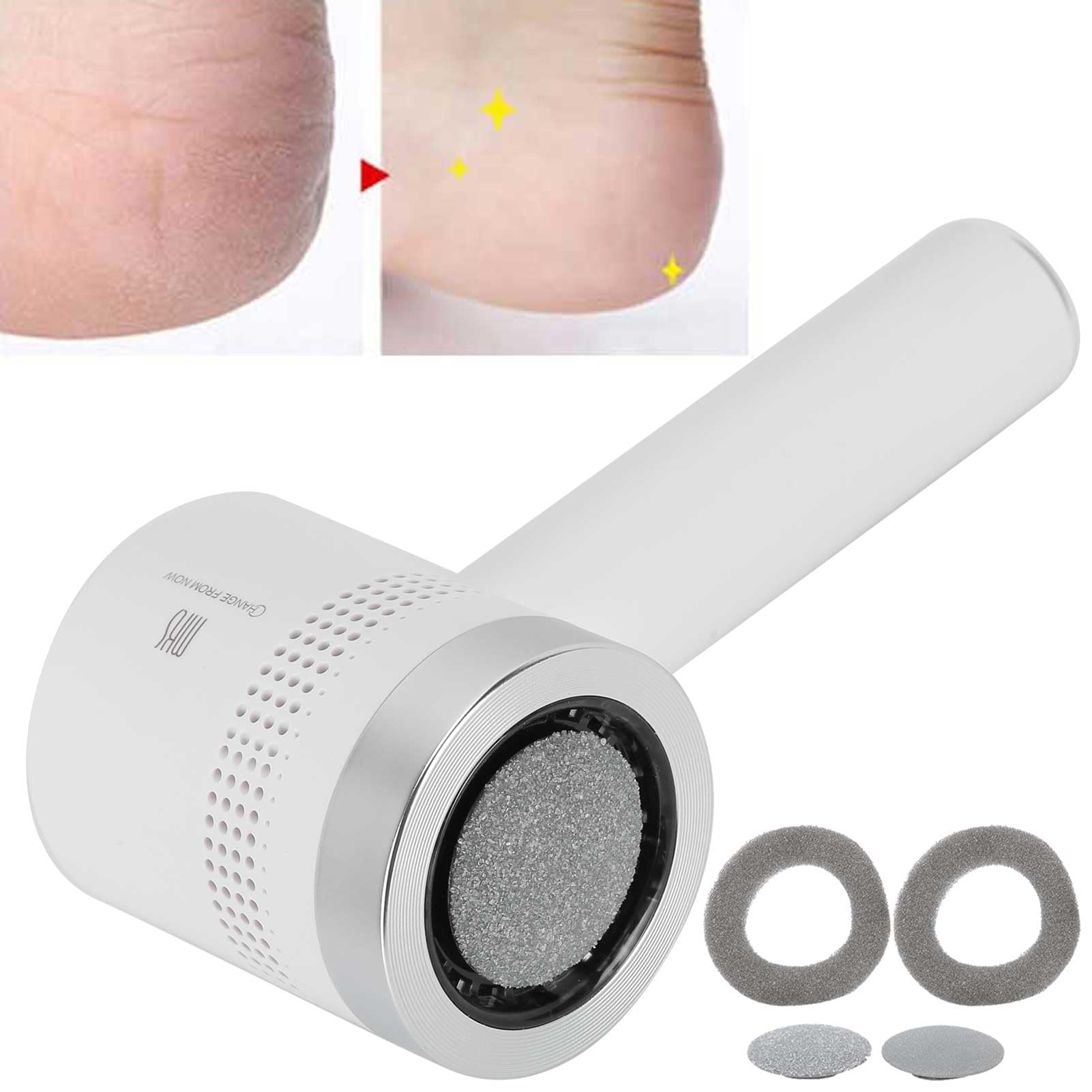 Smerigliatrice Elettrica Per Piedi, Rimozione Calli Elettrica Ricarica USB Esfoliante Callo Per Piedi Rimozione Pelle Morta Strumenti Per Pedicure Cura dei Piedi Per Talloni Pelle Secca E Pesante Mort