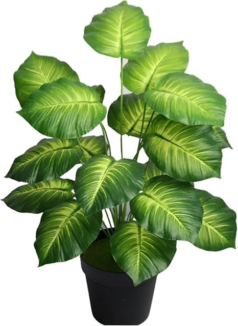 Amazon 65cm 18フォークの大きい人工植物熱帯のモンテラ偽のプラスチック製の木の大きな葉の緑の偽の偽色の葉 Color E 人工 観葉植物 オンライン通販 Amazon 65cm 18フォークの大きい人工植物熱帯のモンテラ偽のプラスチック製の木の大きな葉の緑の偽の偽色の葉 Color E 人工 観葉植物 オンライン通販