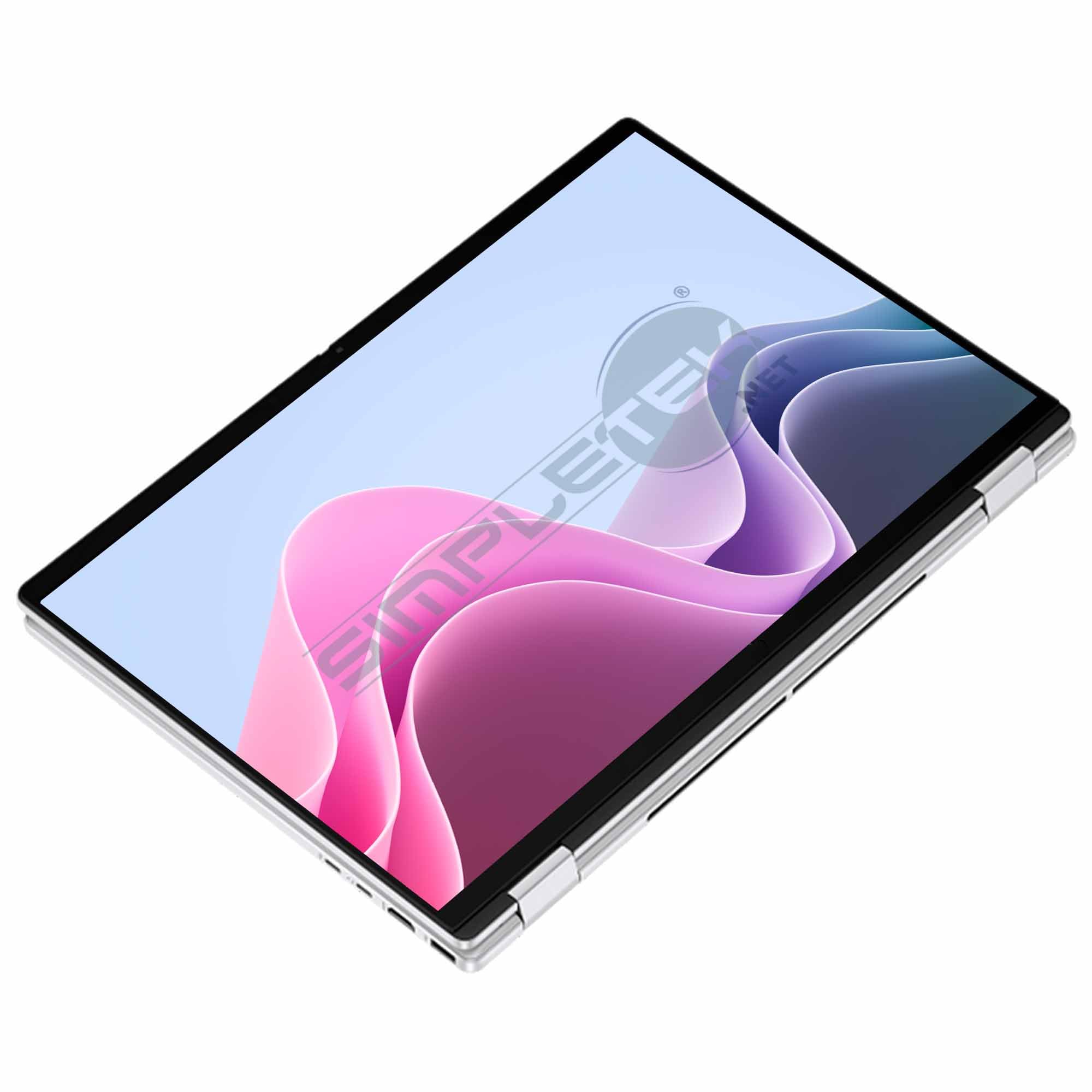 SIMPLETEK - Notebook 2 in 1 16'' Touch 16GB 120GB U5 226V (Ricondizionato) | 2K,Thundelbolt 4,USB-C 3.2,USB-A 10 Gbps,HDMI 2.1,Combo Jack,Wi-Fi 6E,Bluetooth 5.4,68Wh,Ricarica Rapida,8C/8T,8MB