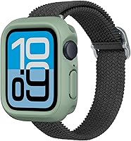 Vista 13 de RHINOSHIELD Funda protectora delgada compatible con Apple Watch SE 3, SE 2, SE, Series 6, 5, 4 (1.732 pulgadas), funda protectora delgada, ligera