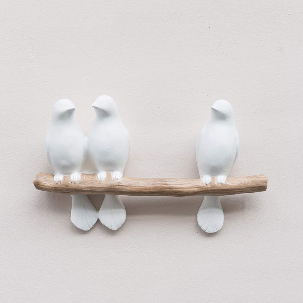 Sculpture murale 3 oiseaux pour sublimer la déco de votre salon