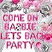 JeVenis Come on Barbe Lets Go Party Decoration Come on Barbe Lets Bach Party Balloons Lets Go Girls Bachelorette Decoration Come on Barbe Lets Bach Party Decoration Cowgirl Bachelorette Decoration