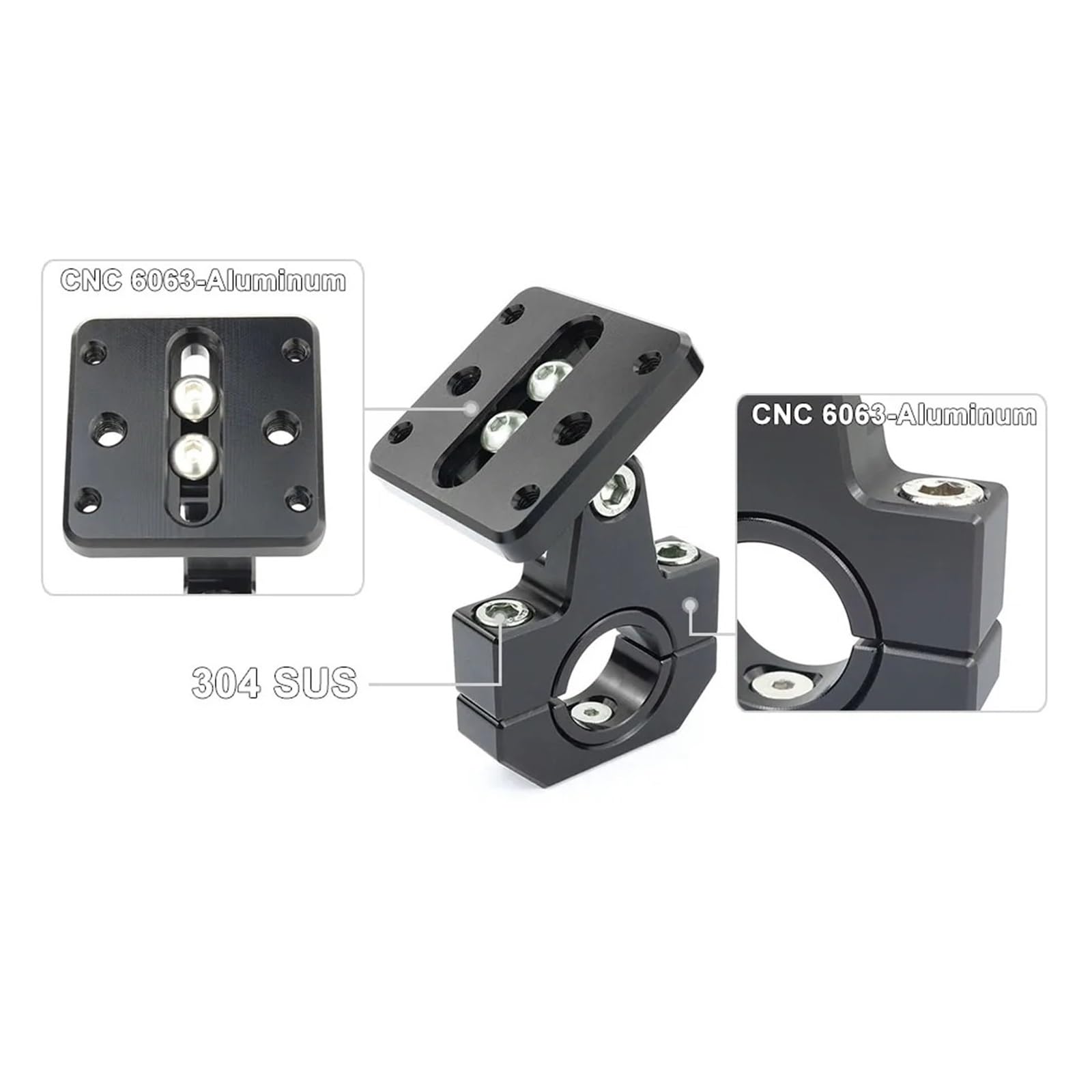 Porta Cellulare Moto Per SUZUKI Per V-Strom Staffa Di Navigazione | 250 1000 DL1000 XT 650 DL650 22mm 28mm Supporto GPS per moto da manubrio