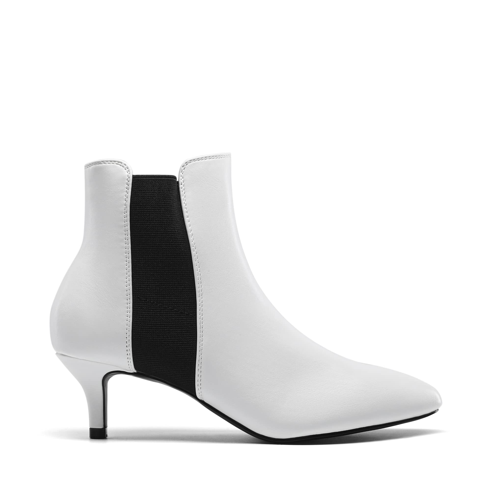 DREAM PAIRS Bottines Chelsea pour Femme Bottine à la Mode Classique Bottes Femmes SDAB2213W-E