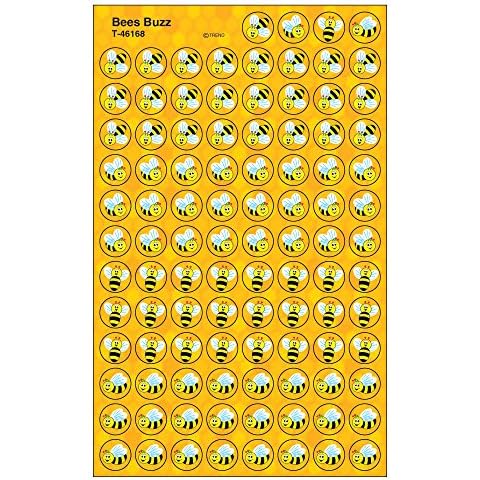 TREND enterprises, Inc. Bees Buzz superSpots Stickers, 800 ct Cover