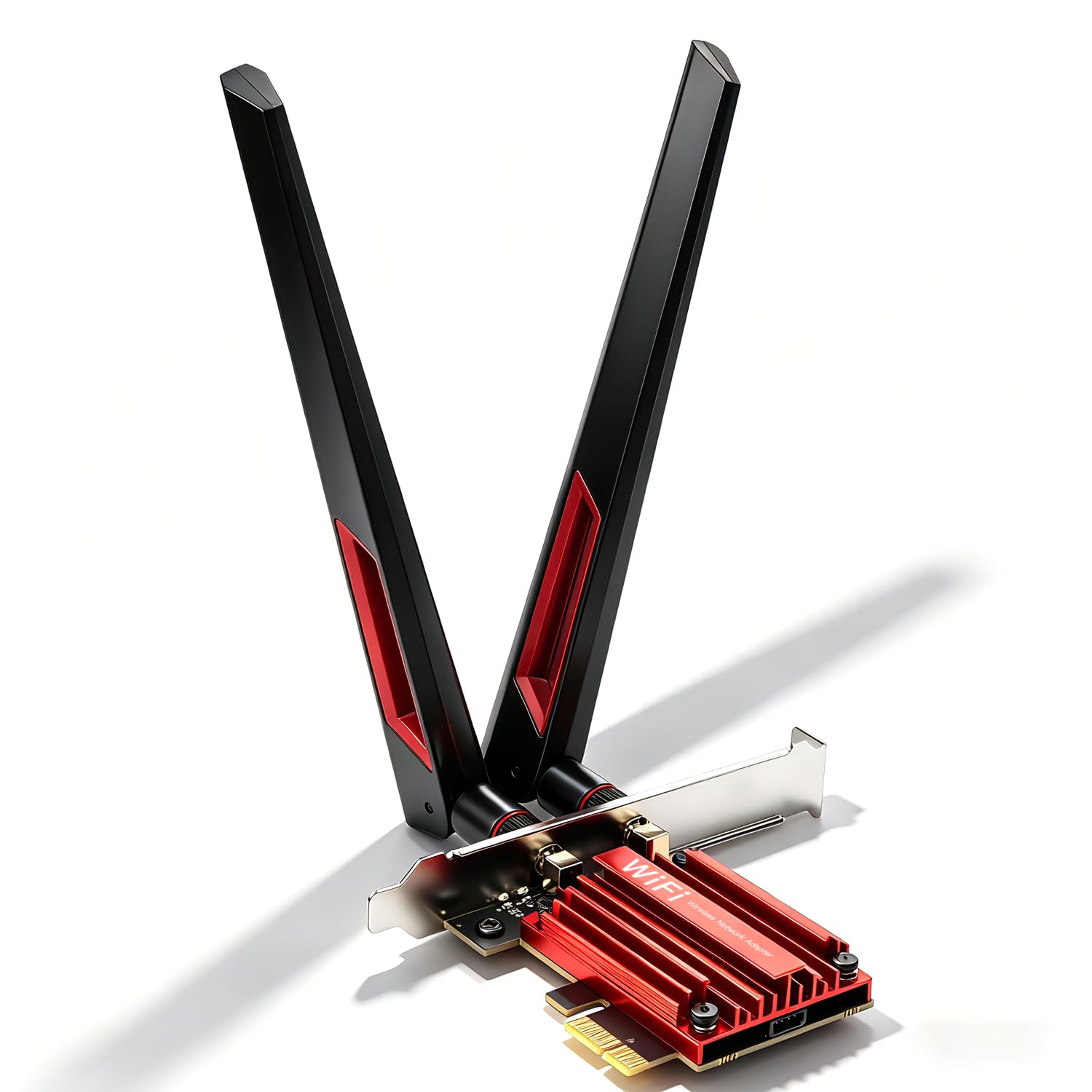 WiFi 7 PCIe Wireless Card, Tri-Band 802.11be BE5400 MT7925, Bluetooth 5.4, Windows 10/11 WPA3, Low Latency High Speed for Desktop Gaming PC-image-28