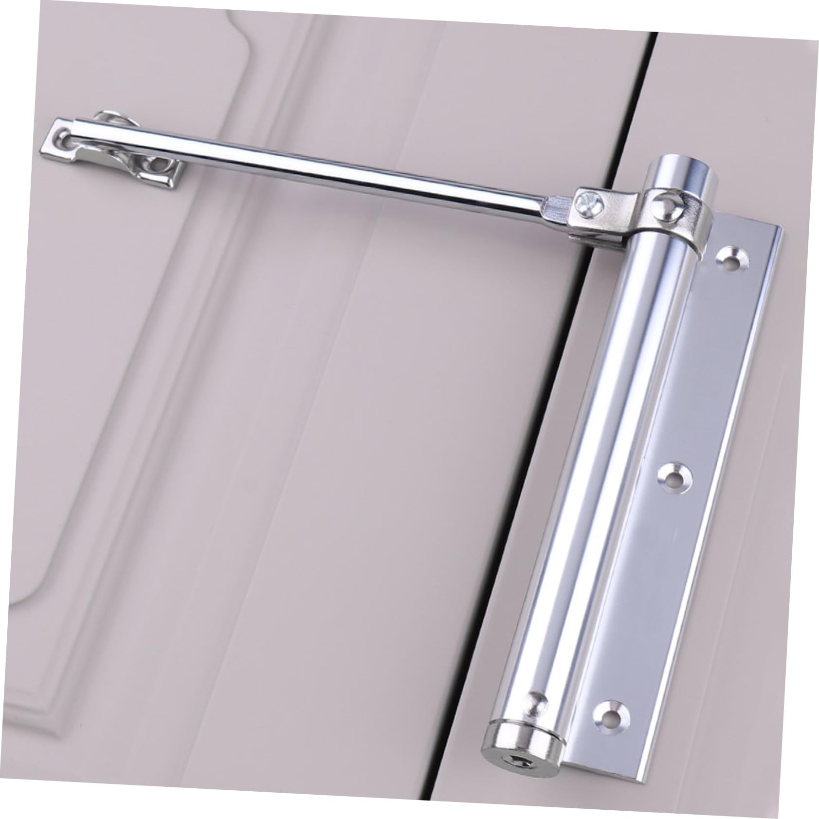 2 pièces Ferme-porte Automatique et Inoxydable Ressort pour Portes Maison et Bureau Fermeture Sécurisée Silencieuse