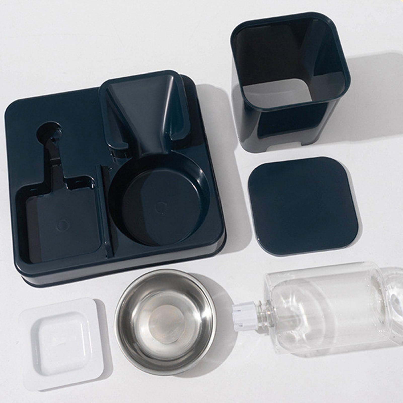 Distributore automatico di cibo e acqua for cani gatti(BLUE)