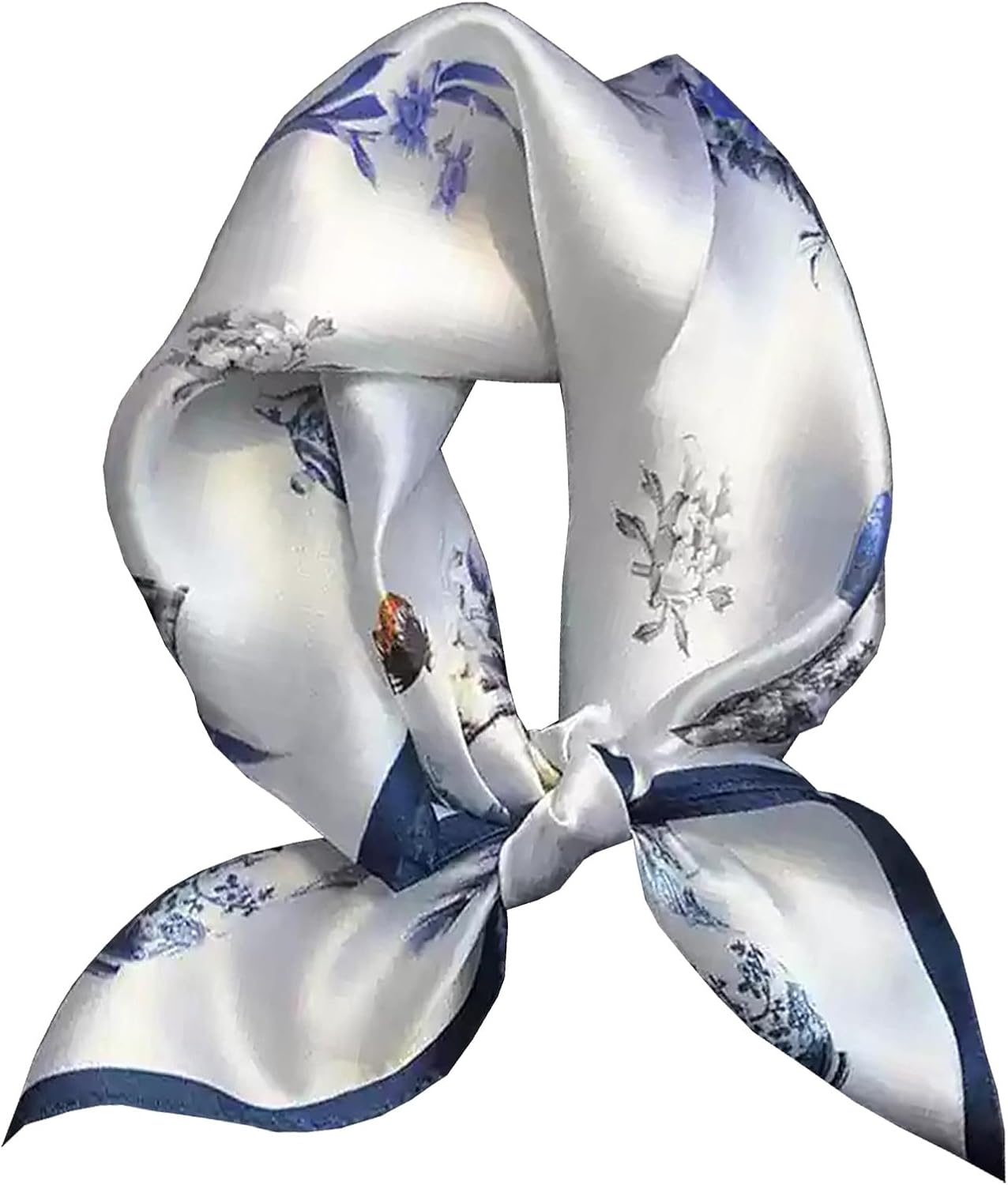 Neck Scarf For Womens Silky Head Scarves Hair Bandanas Square Scarf Fashion Accessories lightweight