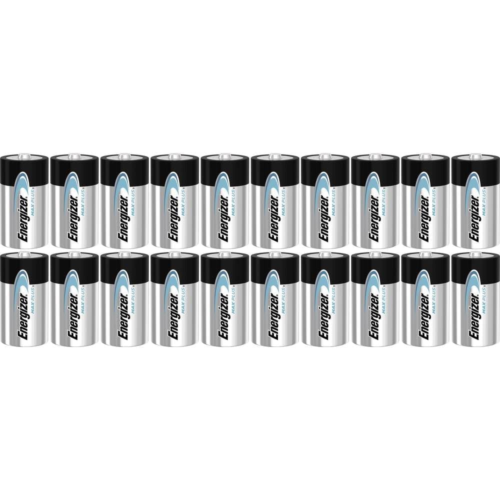 Energizer Max Plus C Lot de 20 Piles alcalines