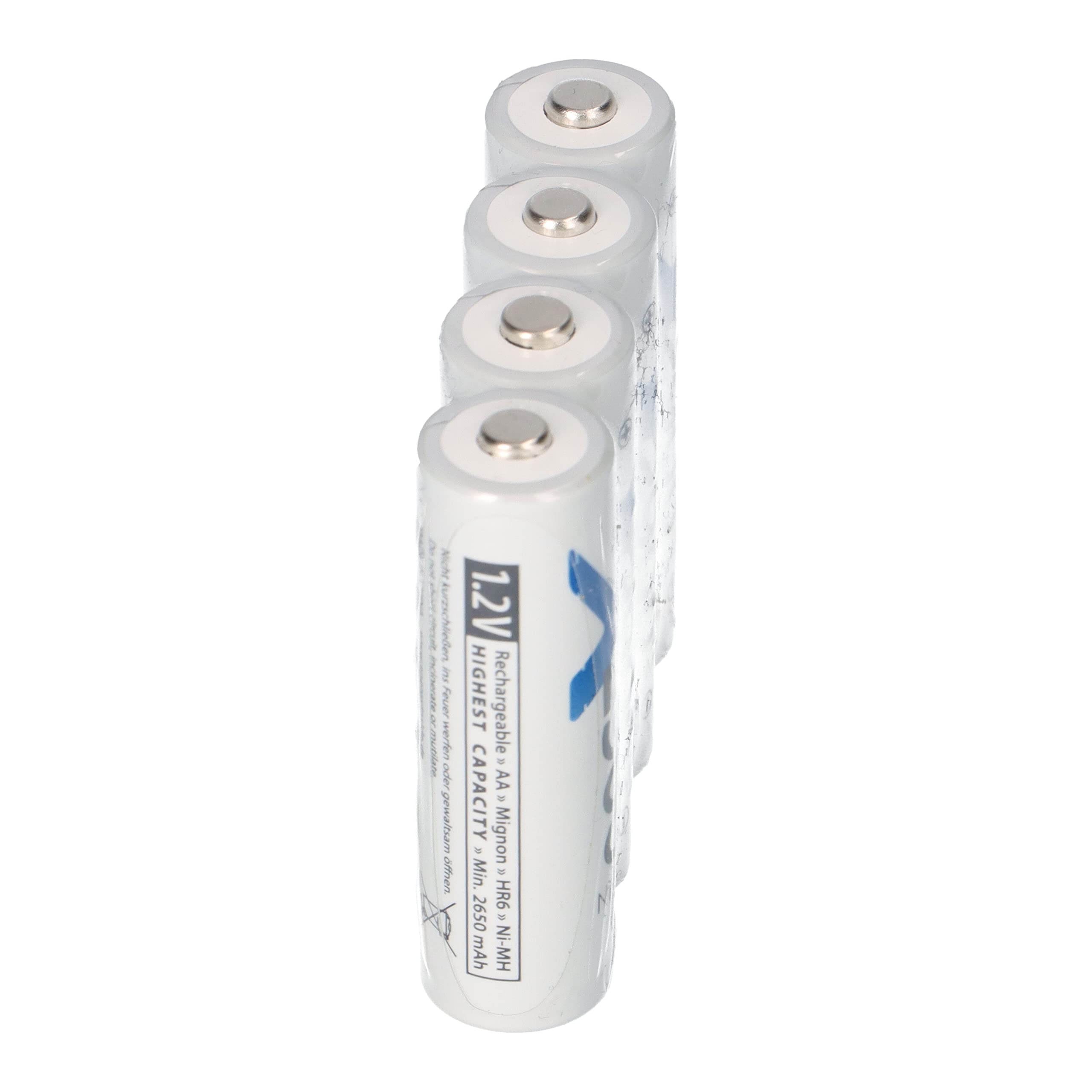 20 pilas tipo 2900 mAh 1,2 V NiMH Mignon AA | pilas recargables de alta capacidad | baja autodescarga | ideal para flash, Wii y Xbox Controller (20 x AA)