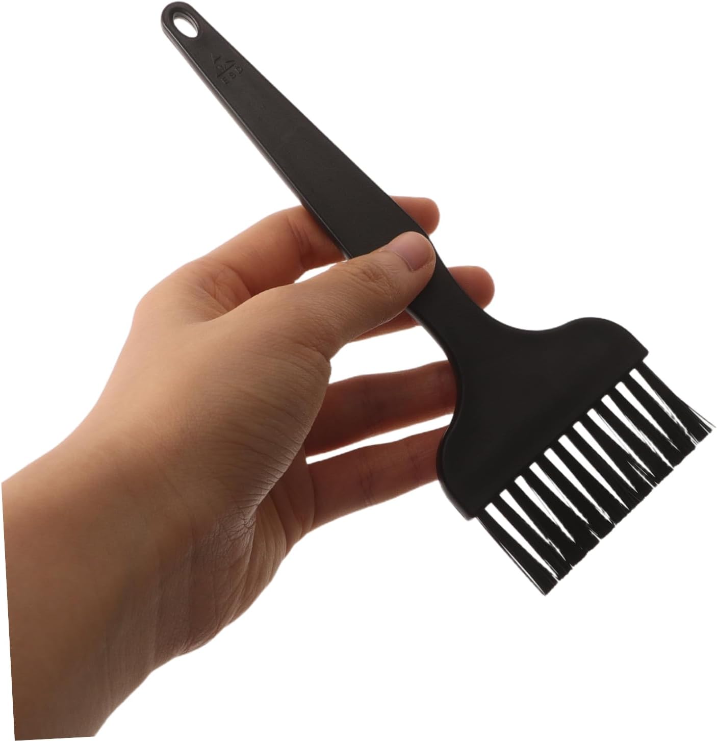 COLLBATH 9pcs Anti Static Electronics Cleaning Brush Kit for Detailed Cleaning of Keyboards and Electronic Devices Lightweight Plastic and Alloy Construction and Lab Use