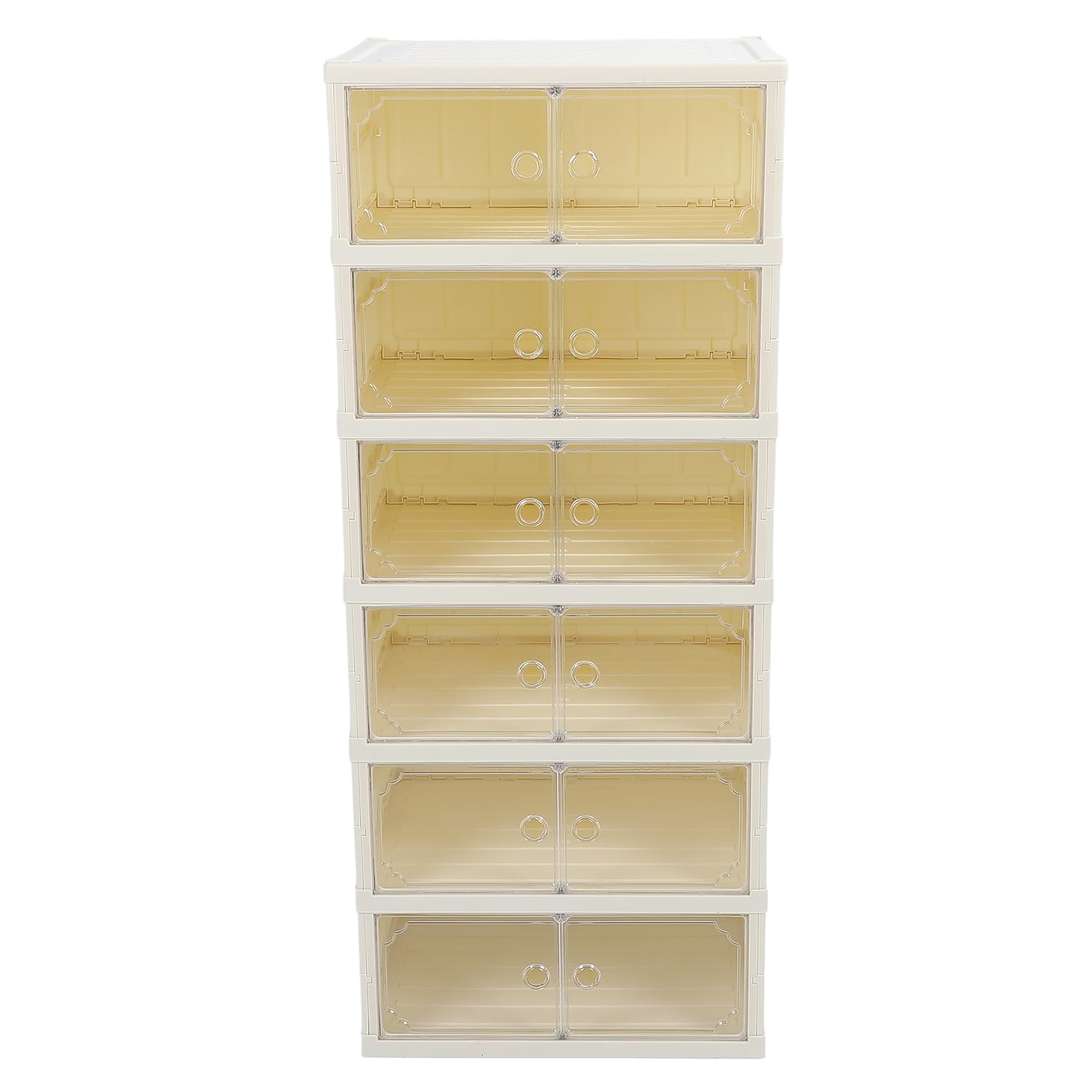 Scatola per Scarpe Pieghevole con Coperchio Magnetico e Design (6