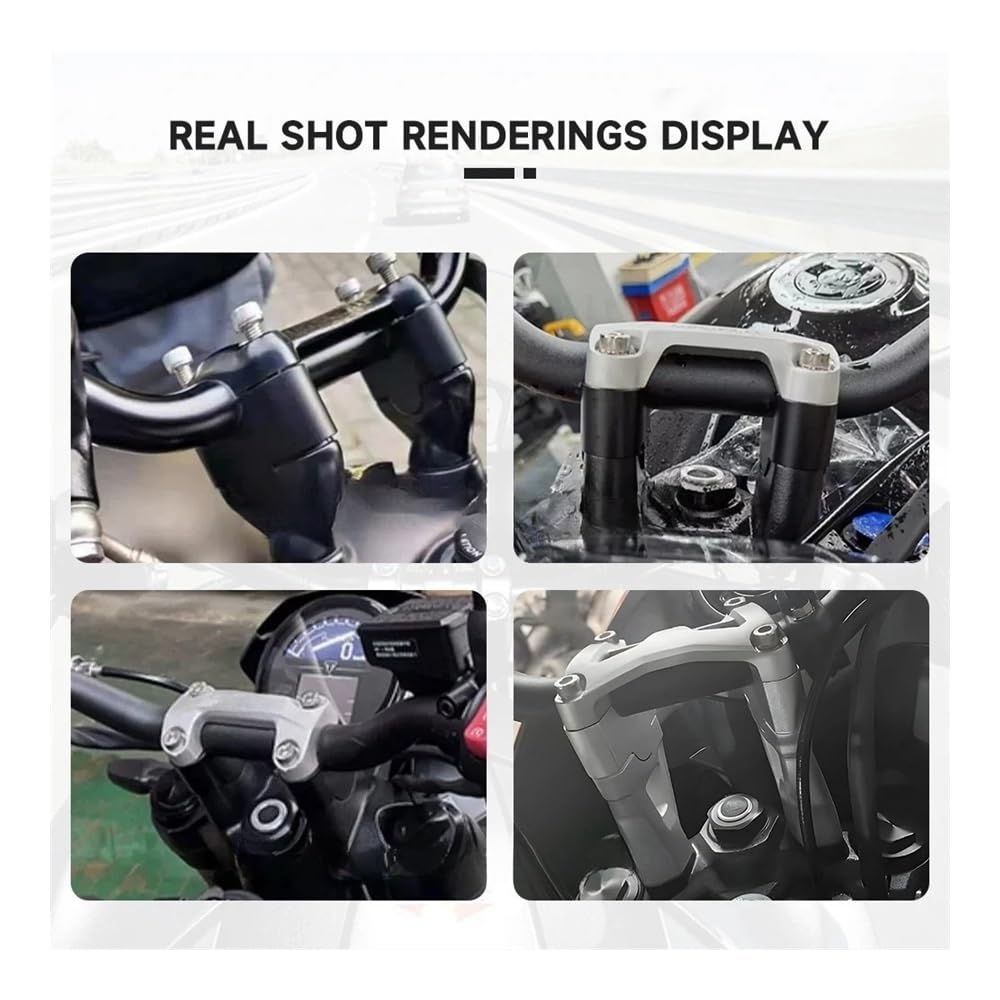 Riser Manubrio Per Tiger Sport 660 Tiger 660 Tiger660 2022-2024 2023 Nero