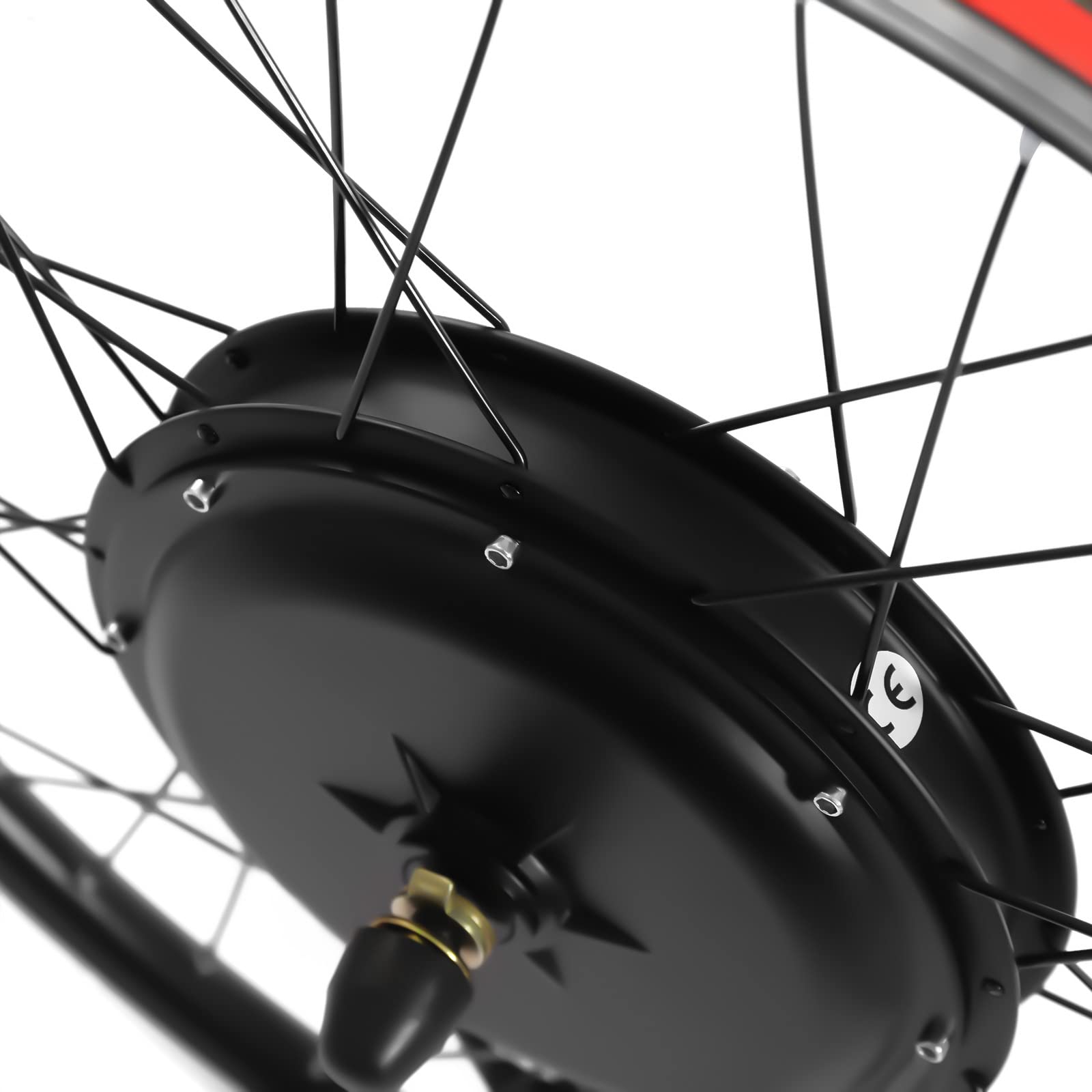 SHZICMY Zestaw do konwersji roweru elektrycznego 48 V, 1000 W, 26", zestaw do konwersji roweru elektrycznego, bezszczotkowy silnik