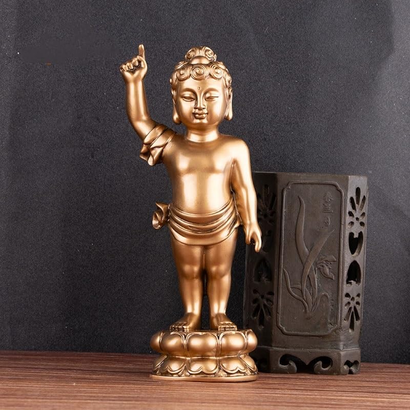 Amazon｜誕生仏立像 お釈迦様 仏像 お釈迦さま像 仏具 寺院 天上天下