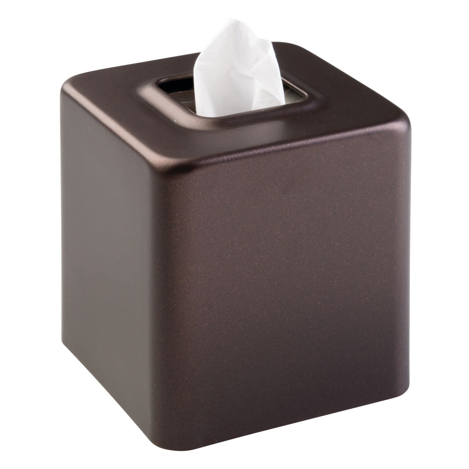 Amazon.com: mDesign Steel Facial Tissue Box Cover/Holder for