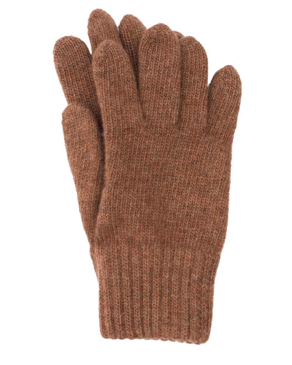 Fosternatur Hazelnut Children's Finger Gloves/Knitted Gloves/Wool Gloves, 100% Merino Wool, Extra Fine, 3