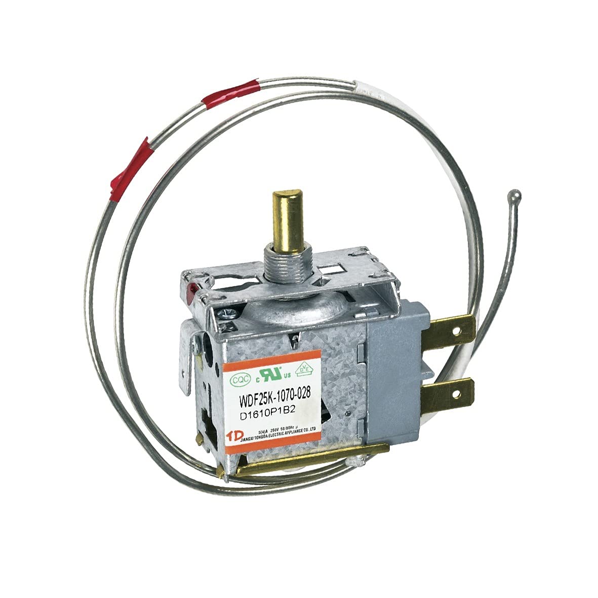 Candy Hoover 49036121 - Termostato originale regolatore di temperatura per frigorifero WDF25K-1070-028 Zerowatt