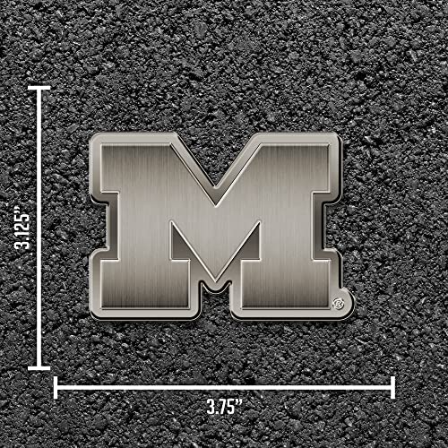 Image of NCAA Standard Antique Nickel Auto Emblem for Car /Truck /SUV