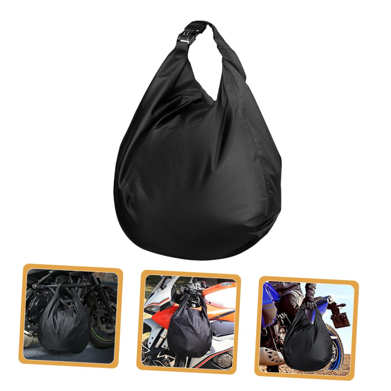 STOBAZA Bag for Outdoor Riding Storage Container for Bicycle Ski and Hockey Helmets Lightweight and Durable for