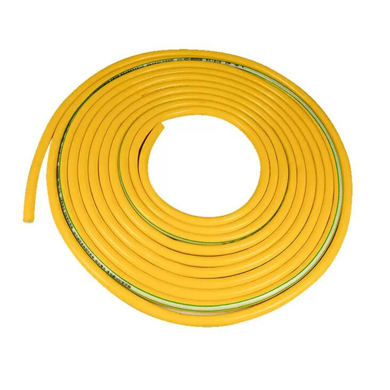 Tubo Flessibile in PVC da 1/2" 12mm, Tubo Flessibile antigelo, Tubo Flessibile da Giardino Anti-Piega a Tenuta stagna per irrigazione, Lavaggio Auto (Colore: Giallo, Dimensioni: 25 m)