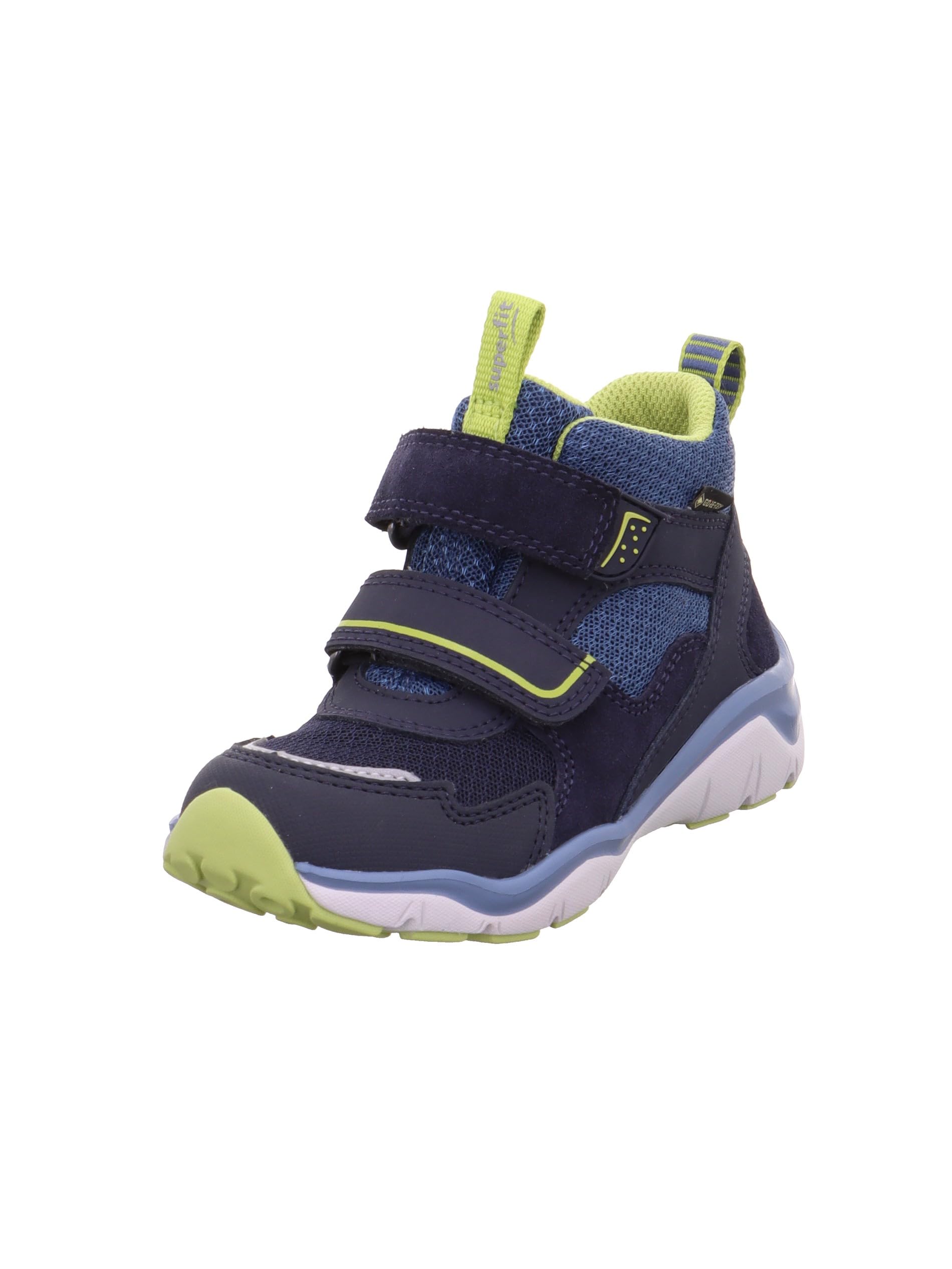 Superfit SPORT5 Trainers, Blue/Light Green 8030, 21 EU
