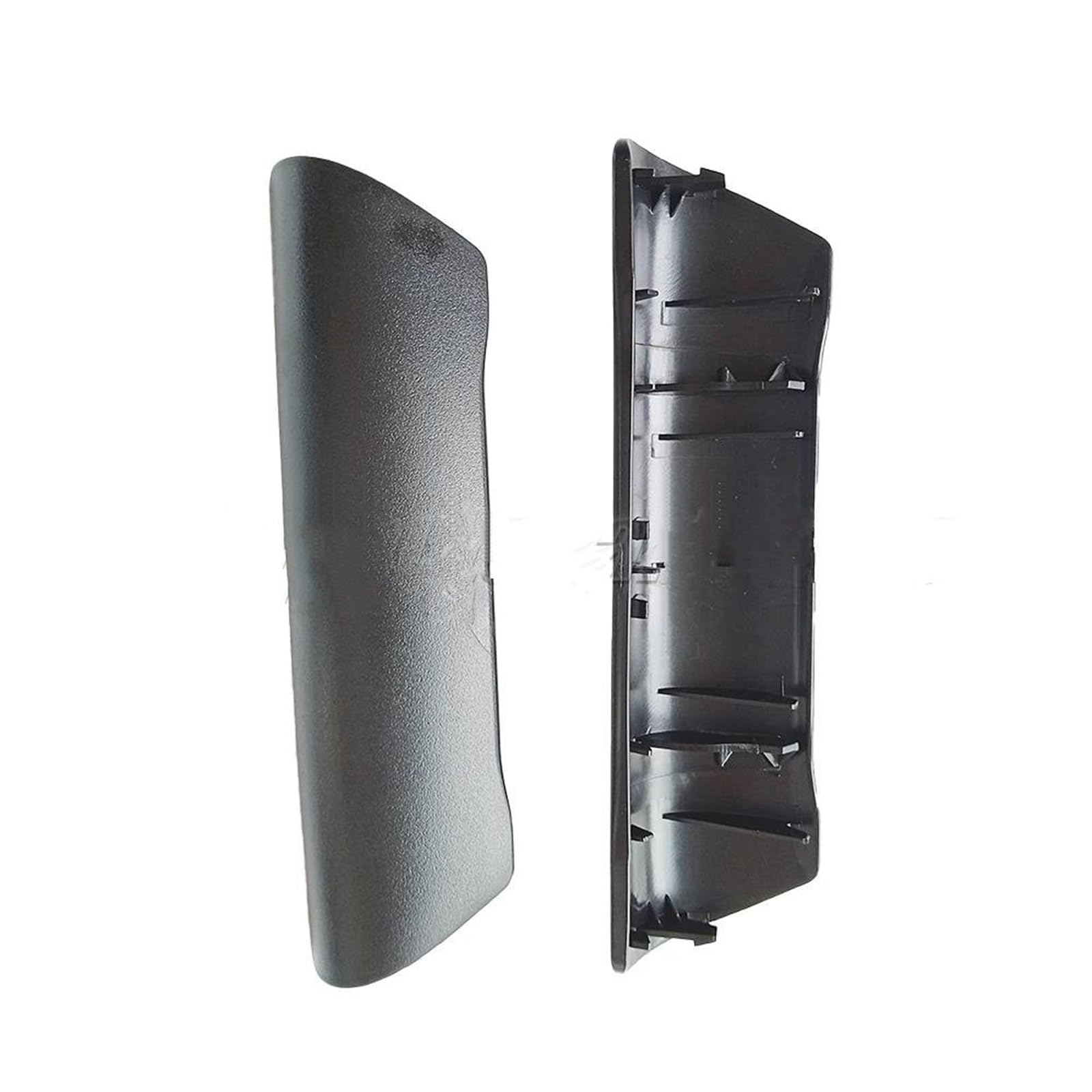 YUEYZHK Car Front Interior Door Handle Grab Pull Cover 7H0867171B Left and Right for VW T5 MK1 2003–2010(Black2)